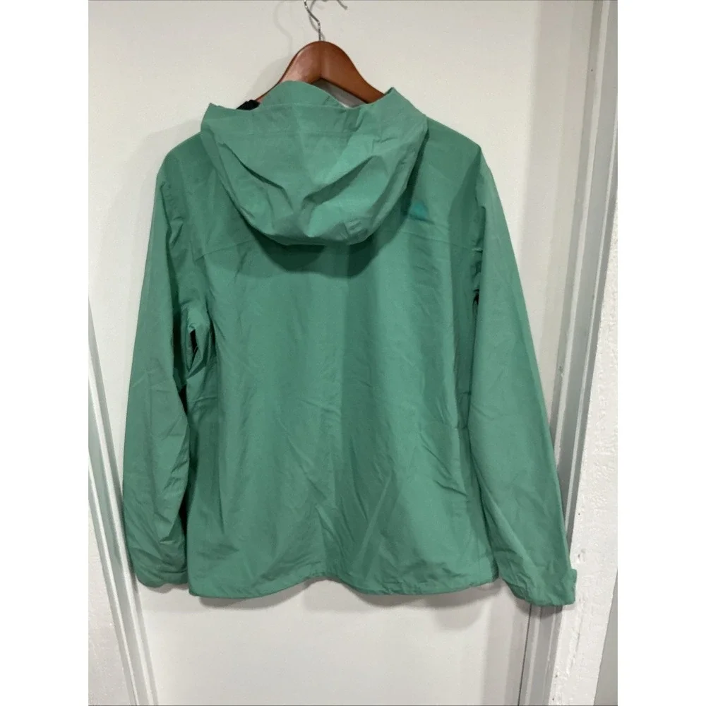 North Face Dryvent Rain Jacket, Windbreaker, XL, Sage Green, Pit Zips, Outdoors